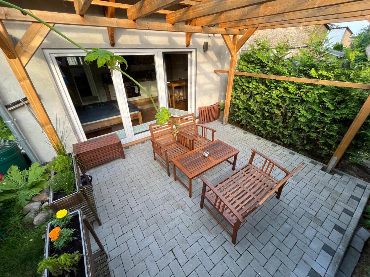 Ferienwohnung Im Stadtzentrum Von Bernau - Komfortable Wohnung Mit 2 Zimmern, Bad, Spuelmaschine, Waschmaschine, Komplette Kueche, Wlan, Terrasse, Ruhige Lage Bernau bei Berlin Exterior foto